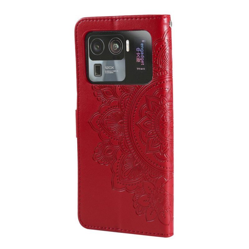 Custodia in pelle Xiaomi Mi 11 Ultra Mandala