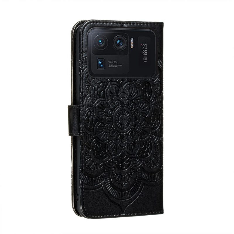 Custodia in pelle Xiaomi Mi 11 Ultra Mandala Completo
