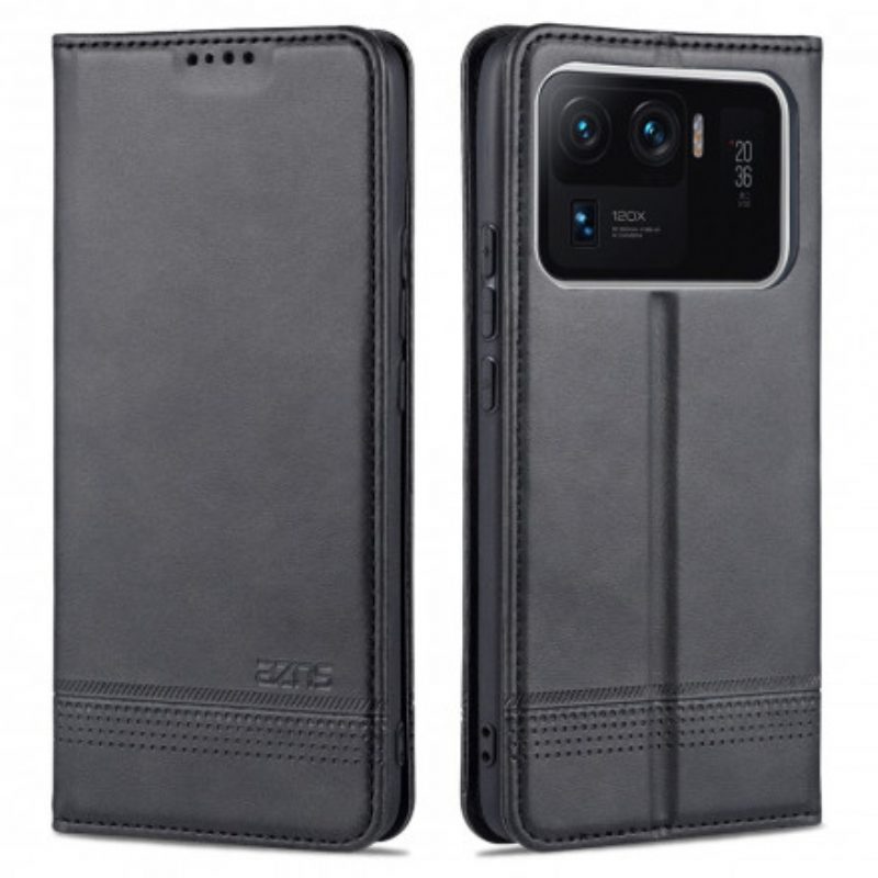 Folio Cover Xiaomi Mi 11 Ultra Custodia in pelle Stile In Pelle Azns