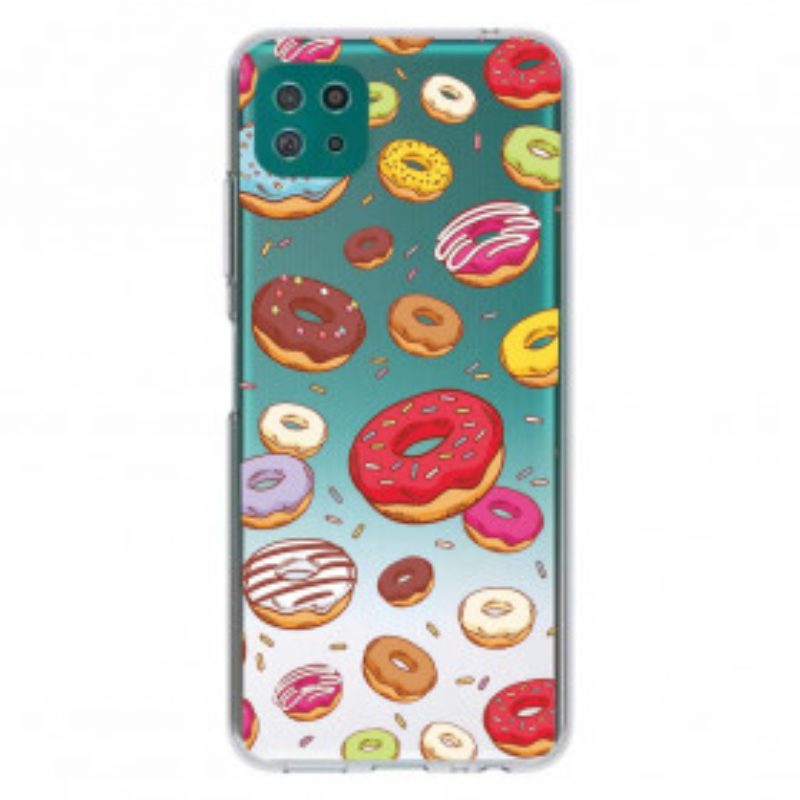Cover Samsung Galaxy A22 5G Amo Le Ciambelle