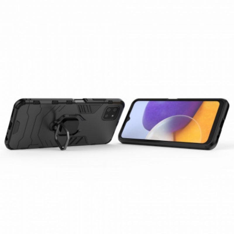 Cover Samsung Galaxy A22 5G Anello Resistente