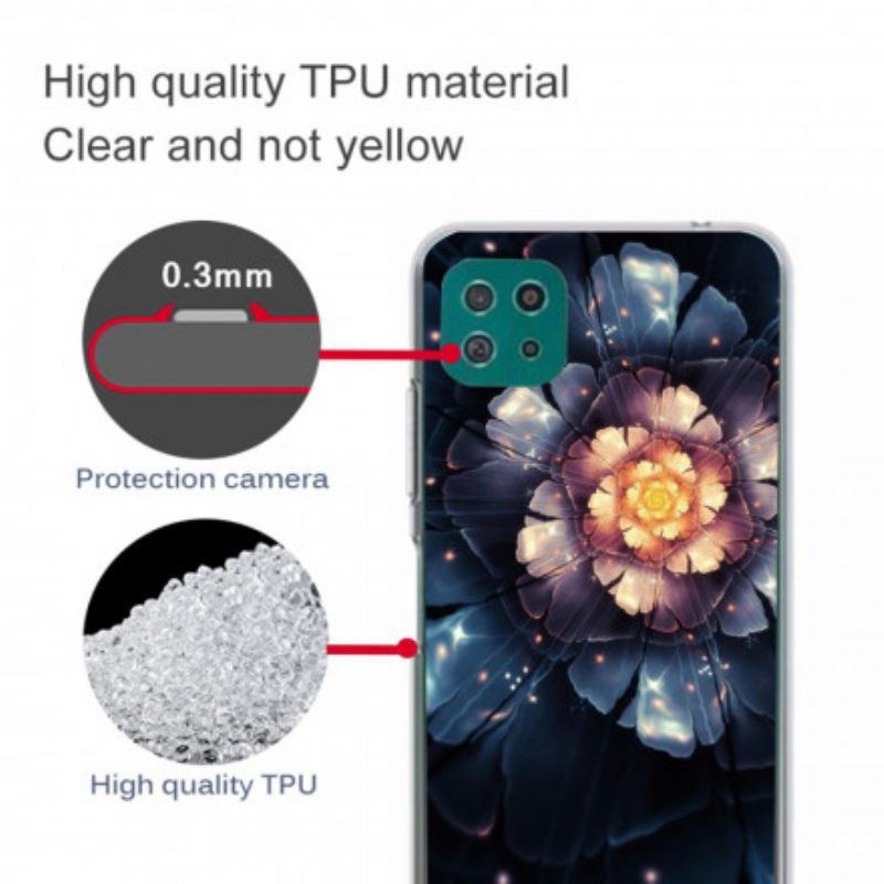 Cover Samsung Galaxy A22 5G Fiori Flessibili