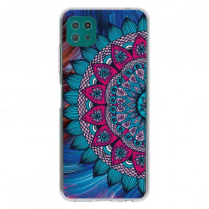 Cover Samsung Galaxy A22 5G Mandala Colorato