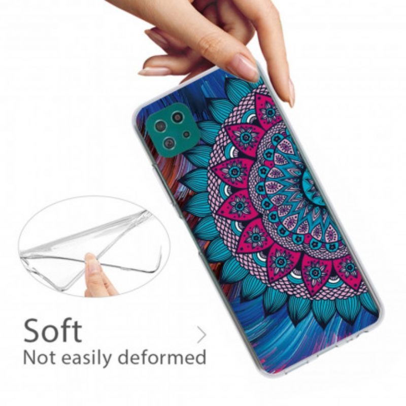 Cover Samsung Galaxy A22 5G Mandala Colorato