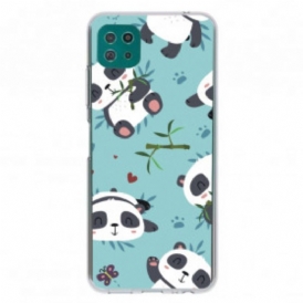 Cover Samsung Galaxy A22 5G Mazzo Di Panda