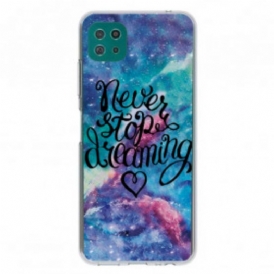 Cover Samsung Galaxy A22 5G Non Smettere Mai Di Sognare