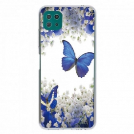 Cover Samsung Galaxy A22 5G Progettare Farfalle