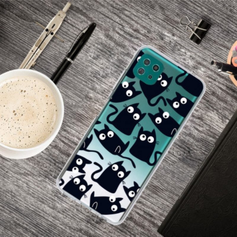 Cover Samsung Galaxy A22 5G Topi Neri