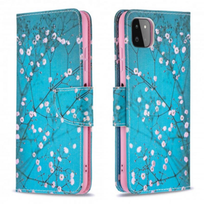 Folio Cover Samsung Galaxy A22 5G Albero In Fiore