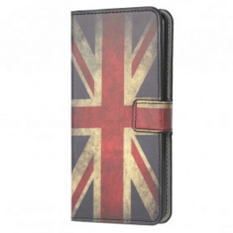 Folio Cover Samsung Galaxy A22 5G Bandiera Dell'inghilterra