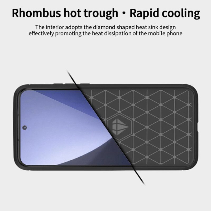 Cover Xiaomi 13 Fibra Di Carbonio Spazzolata Mofi
