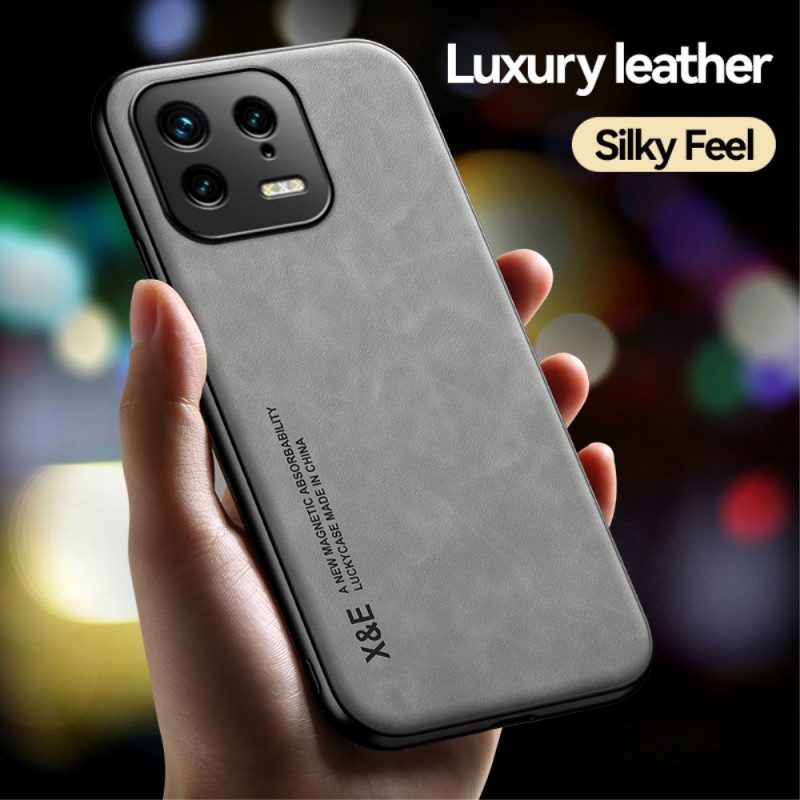 Cover Xiaomi 13 Pelle Effetto Pelle X&e