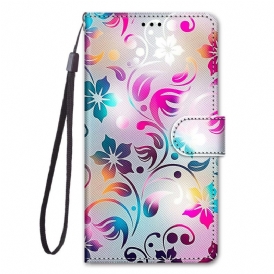 Custodia in pelle Xiaomi 13 Grafica Con Cordino
