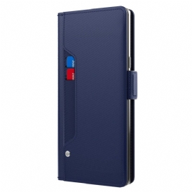 Custodia in pelle Xiaomi 13 Specchio Removibile E Portacarte