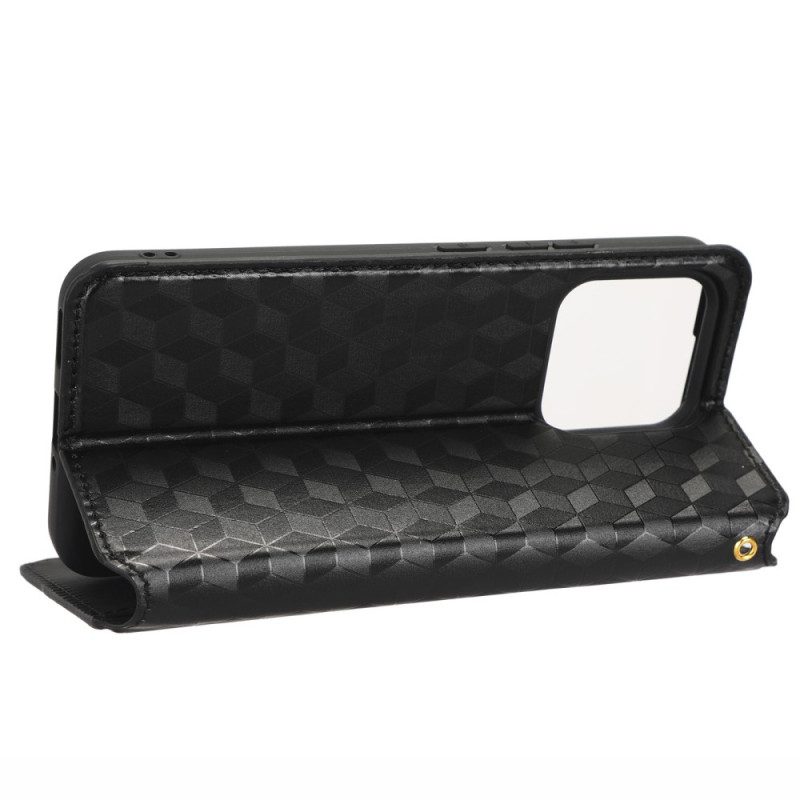 Folio Cover Xiaomi 13 Custodia in pelle Modello 3d
