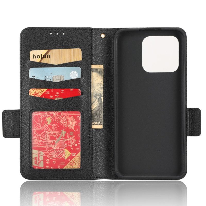 Folio Cover Xiaomi 13 Ultra Sottile Con Cordino