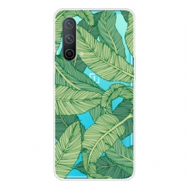 Cover OnePlus Nord CE 5G Fogli Grafici Trasparenti