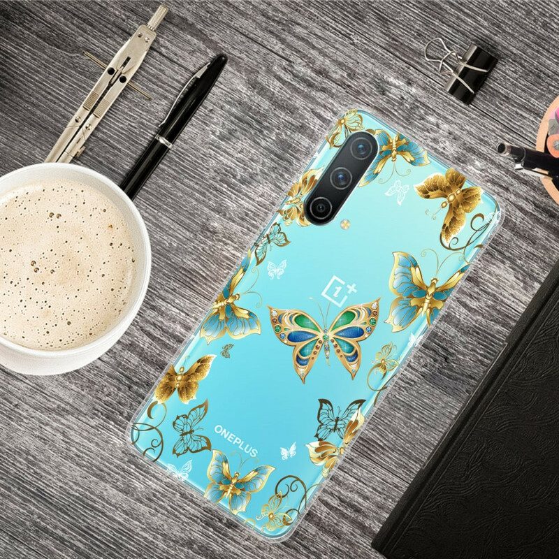 Cover OnePlus Nord CE 5G Progettare Farfalle