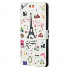 Custodia in pelle OnePlus Nord CE 5G Amo Parigi
