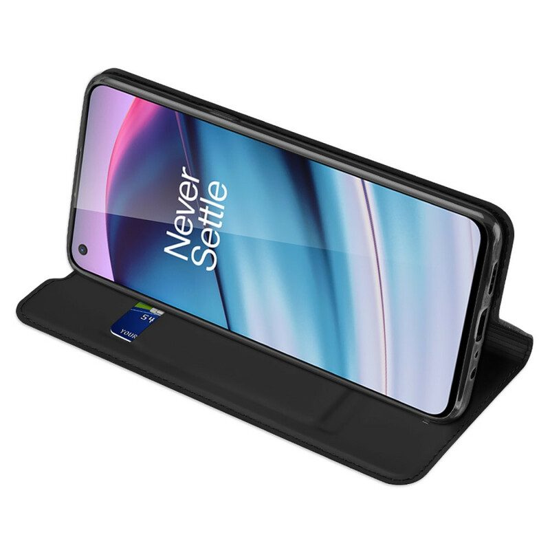 Folio Cover OnePlus Nord CE 5G Custodia in pelle Pelle Pro Dux Ducis