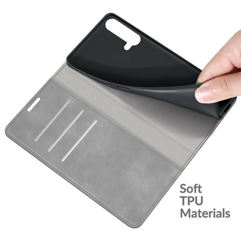 Folio Cover OnePlus Nord CE 5G Custodia in pelle Tocco Di Pelle