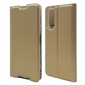 Folio Cover Sony Xperia 5 II Custodia in pelle Chiusura Magnetica