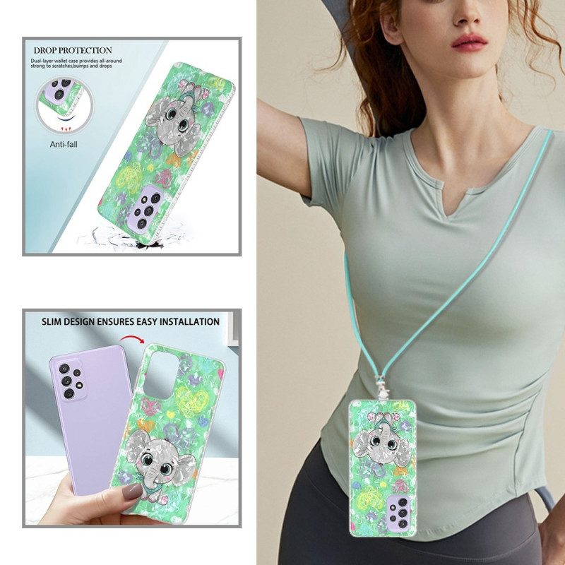 Cover Samsung Galaxy A23 5G Cavo Dell'elefante