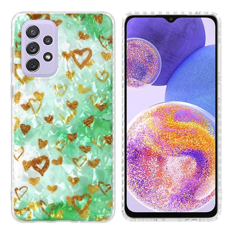 Cover Samsung Galaxy A23 5G Cuori Alla Moda