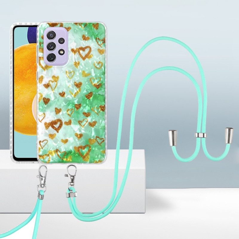 Cover Samsung Galaxy A23 5G Cuori Di Corda