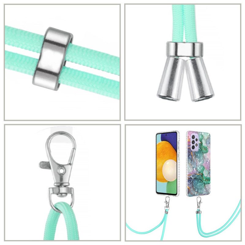 Cover Samsung Galaxy A23 5G Stile Con Coulisse