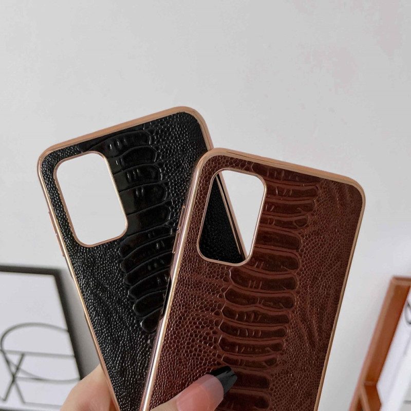 Cover Samsung Galaxy A23 5G Vera Pelle Stile Coccodrillo