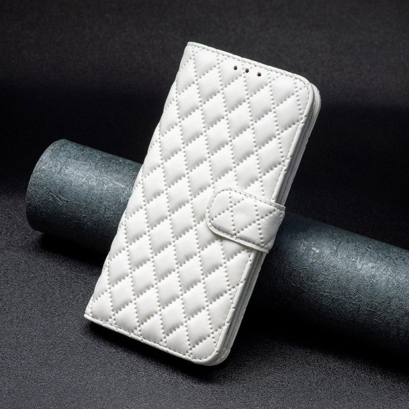 Custodia in pelle Samsung Galaxy A23 5G Colore Binfen Trapuntato