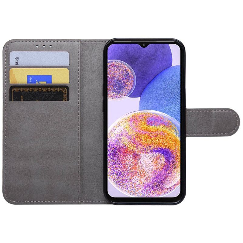 Custodia in pelle Samsung Galaxy A23 5G Colore Pelle Stile
