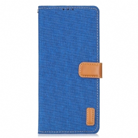 Custodia in pelle Samsung Galaxy A23 5G Jeans