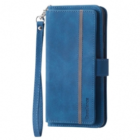 Custodia in pelle Samsung Galaxy A23 5G Portacarte 9 Casedance In Ecopelle