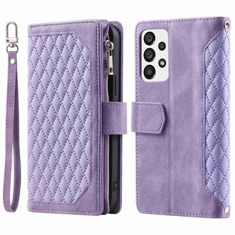 Custodia in pelle Samsung Galaxy A23 5G Portafoglio Funzioni Di Portafoglio Ottimizzate