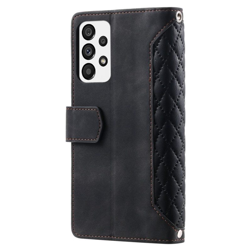 Custodia in pelle Samsung Galaxy A23 5G Portafoglio Funzioni Di Portafoglio Ottimizzate