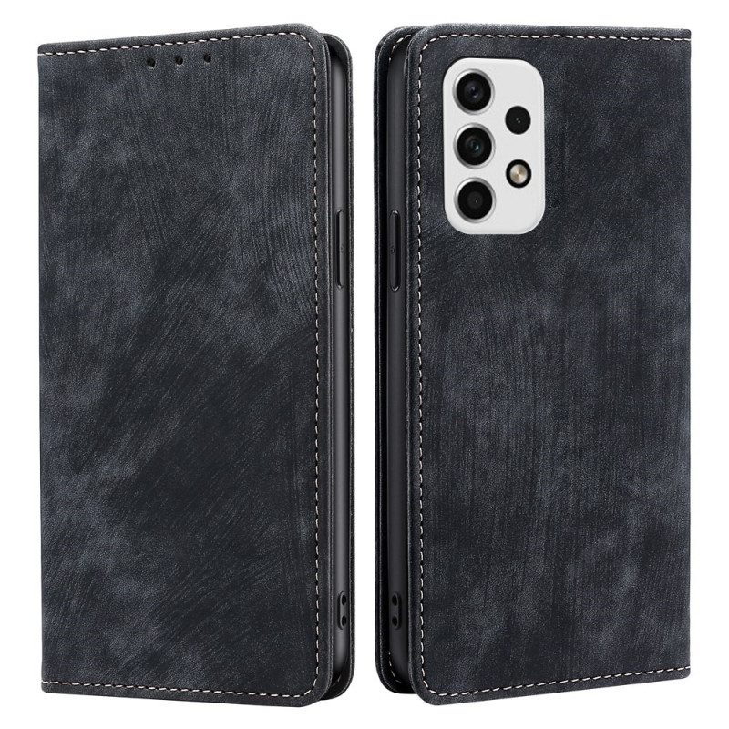 Folio Cover Samsung Galaxy A23 5G Custodia in pelle Rfid