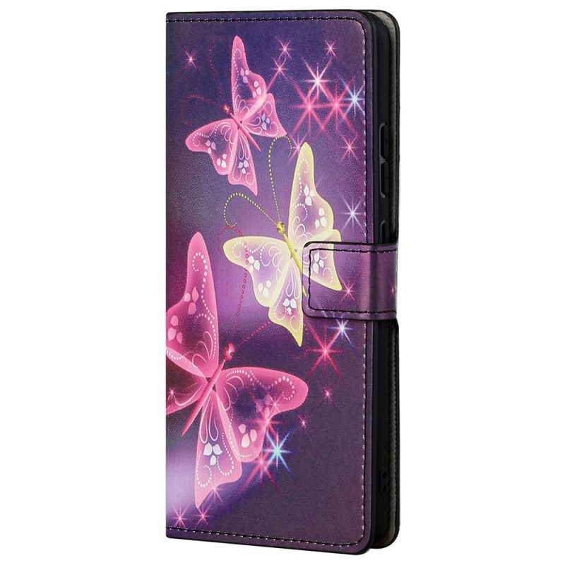 Folio Cover Samsung Galaxy A23 5G Farfalle