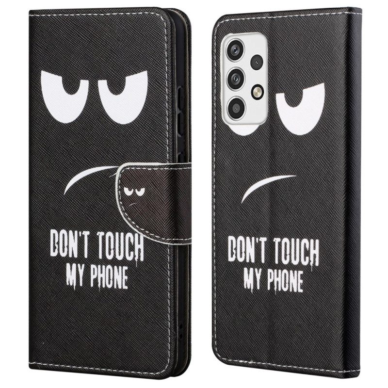 Folio Cover Samsung Galaxy A23 5G Non Toccare Il Mio Telefono