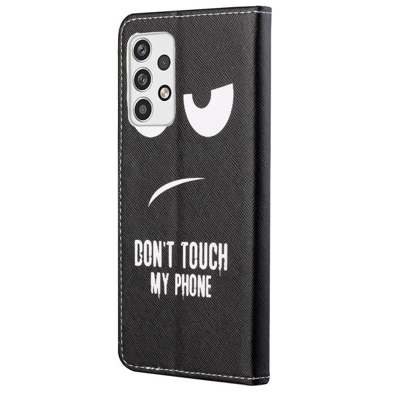 Folio Cover Samsung Galaxy A23 5G Non Toccare Il Mio Telefono