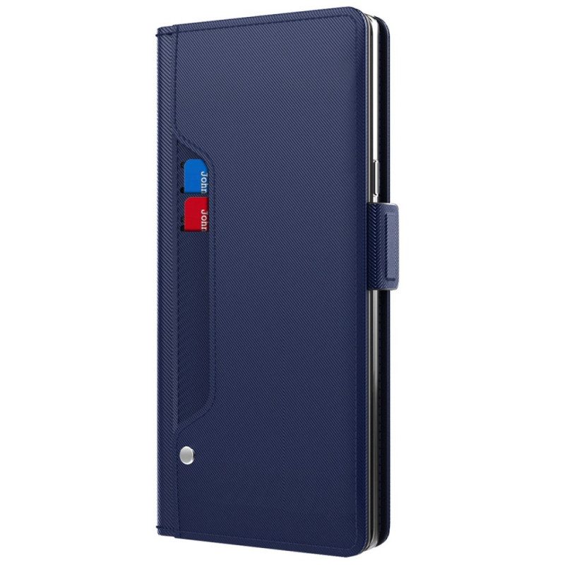 Folio Cover Samsung Galaxy A23 5G Specchio Removibile E Portacarte