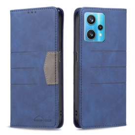 Folio Cover Realme 9 Pro Plus Custodia in pelle Colore Binfen