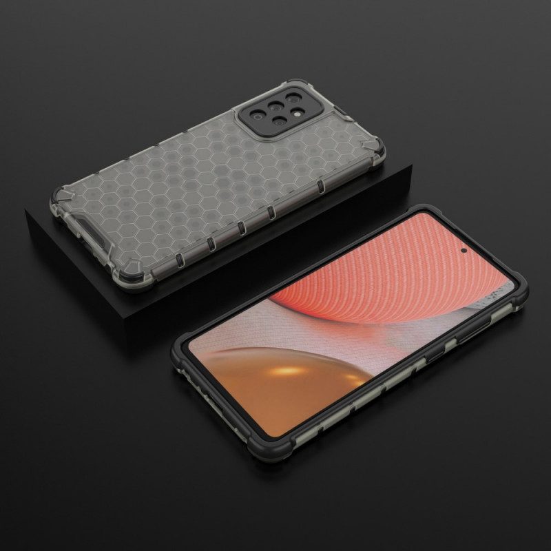 Cover Samsung Galaxy A72 4G / A72 5G Con Cavo A Nido D'ape