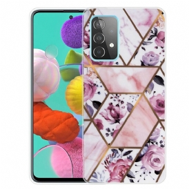 Cover Samsung Galaxy A72 4G / A72 5G Marmo Geometrico