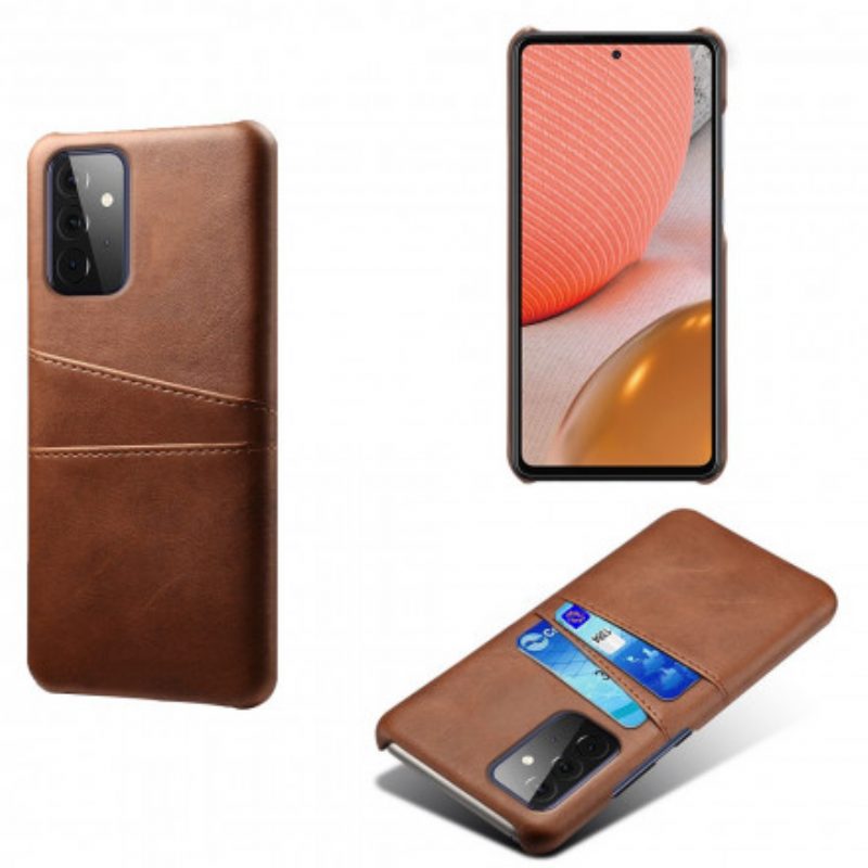 Cover Samsung Galaxy A72 4G / A72 5G Titolare Della Carta Ksq