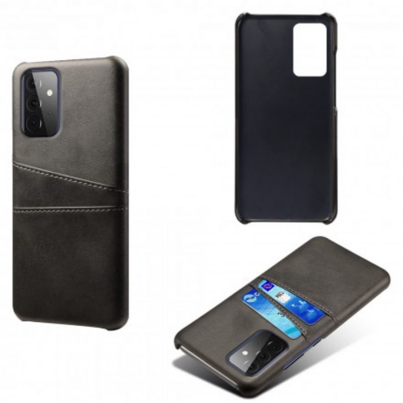 Cover Samsung Galaxy A72 4G / A72 5G Titolare Della Carta Ksq