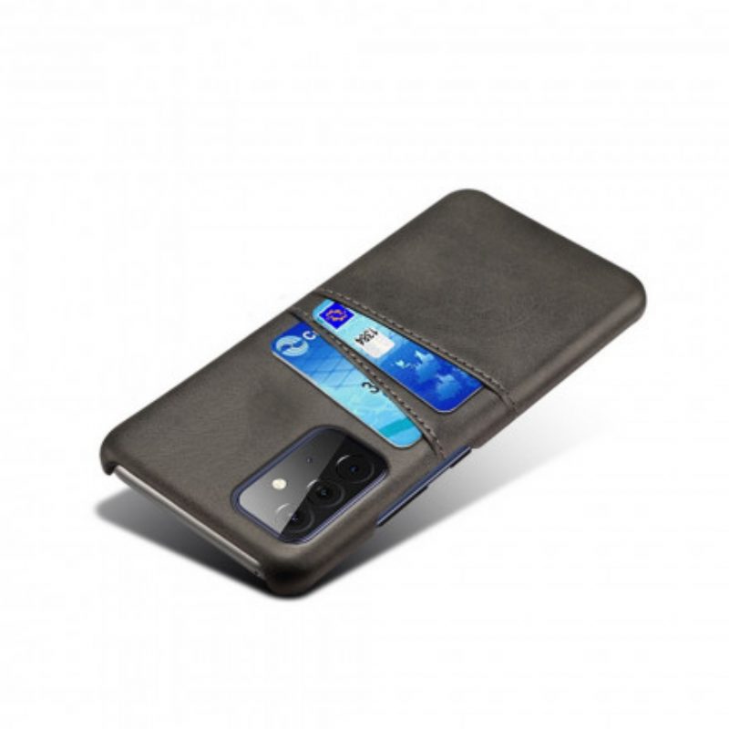Cover Samsung Galaxy A72 4G / A72 5G Titolare Della Carta Ksq