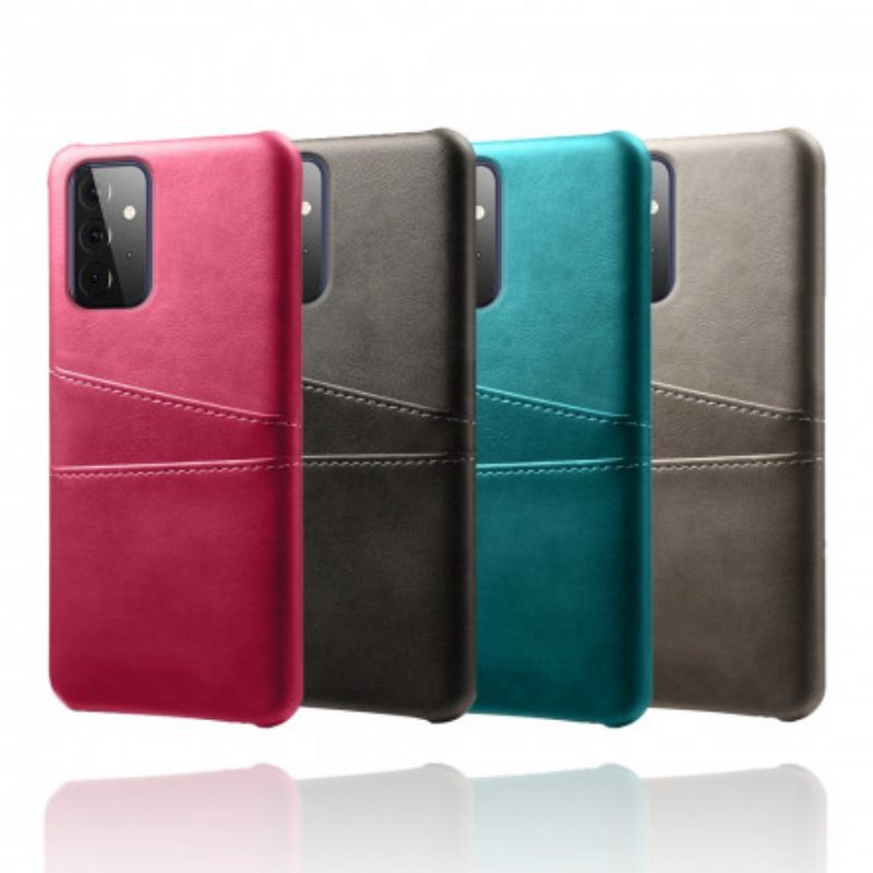 Cover Samsung Galaxy A72 4G / A72 5G Titolare Della Carta Ksq
