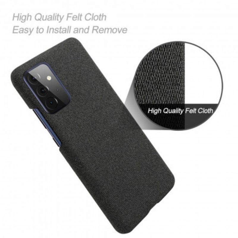 Cover Samsung Galaxy A72 4G / A72 5G Trama Tessuto Ksq